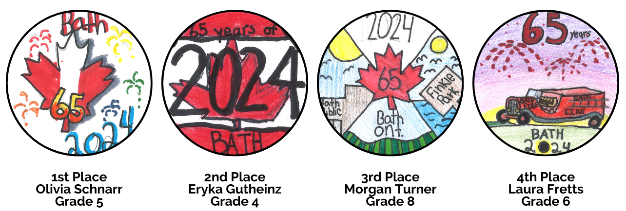winning designs for Bath Canada Day 2024
