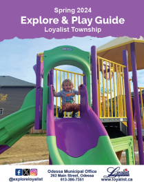 cover of spring explore and play guide